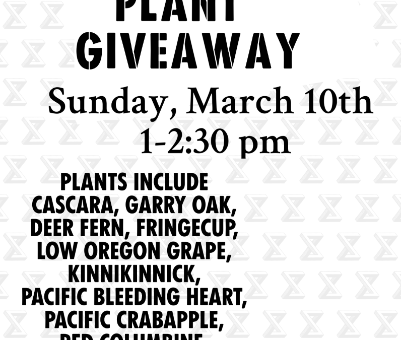 Native Plant Giveaway – Bradner Gardens – 03/10