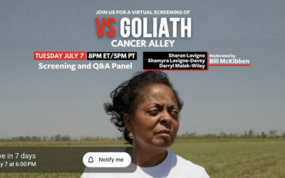 VS Goliath: Cancer Alley!